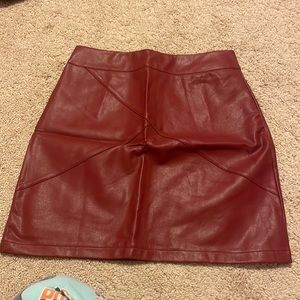 Mango pop mini skirt
